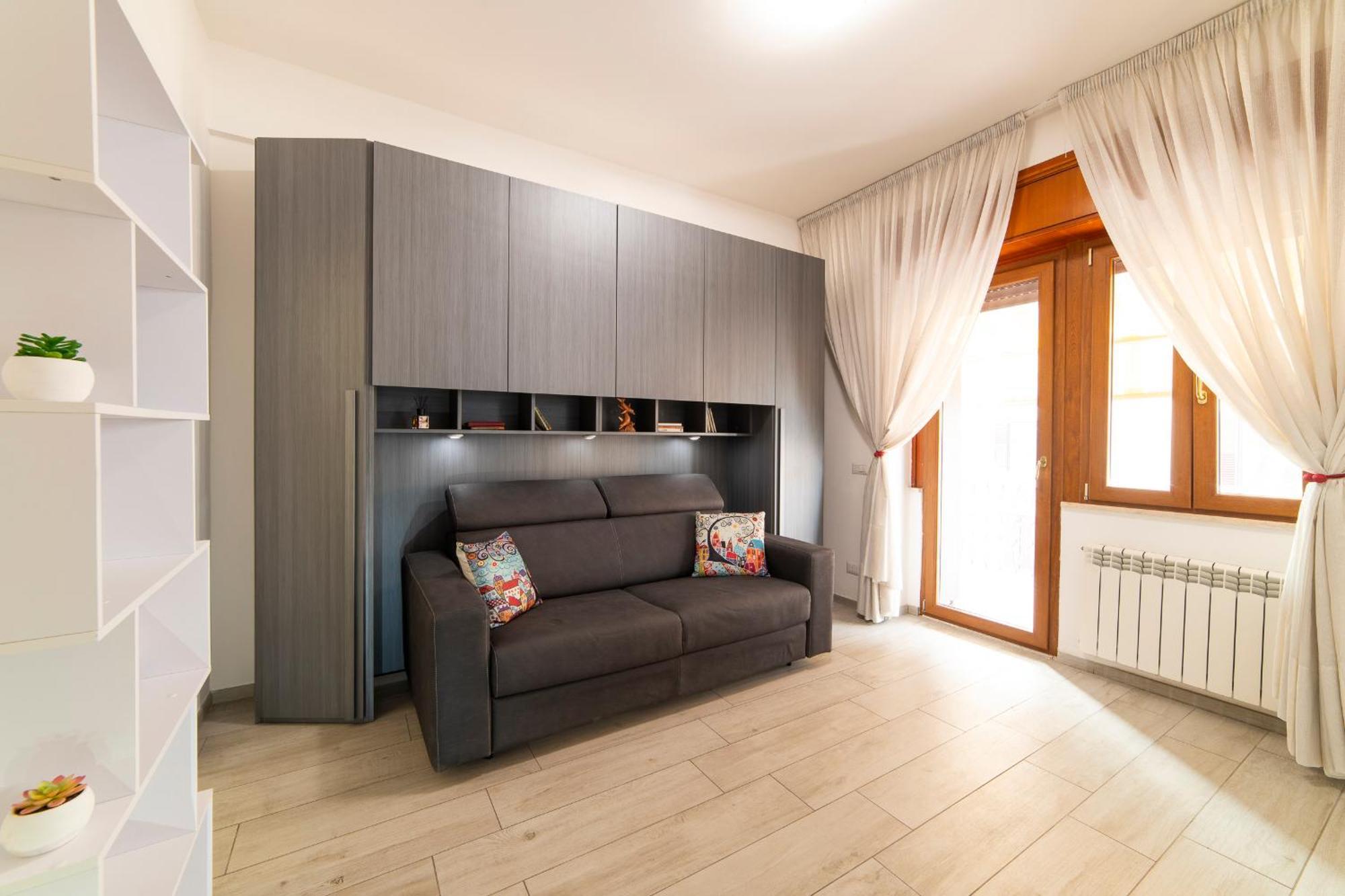 Smart Home - Trilocale Con Parcheggio Privato Rom Exteriör bild