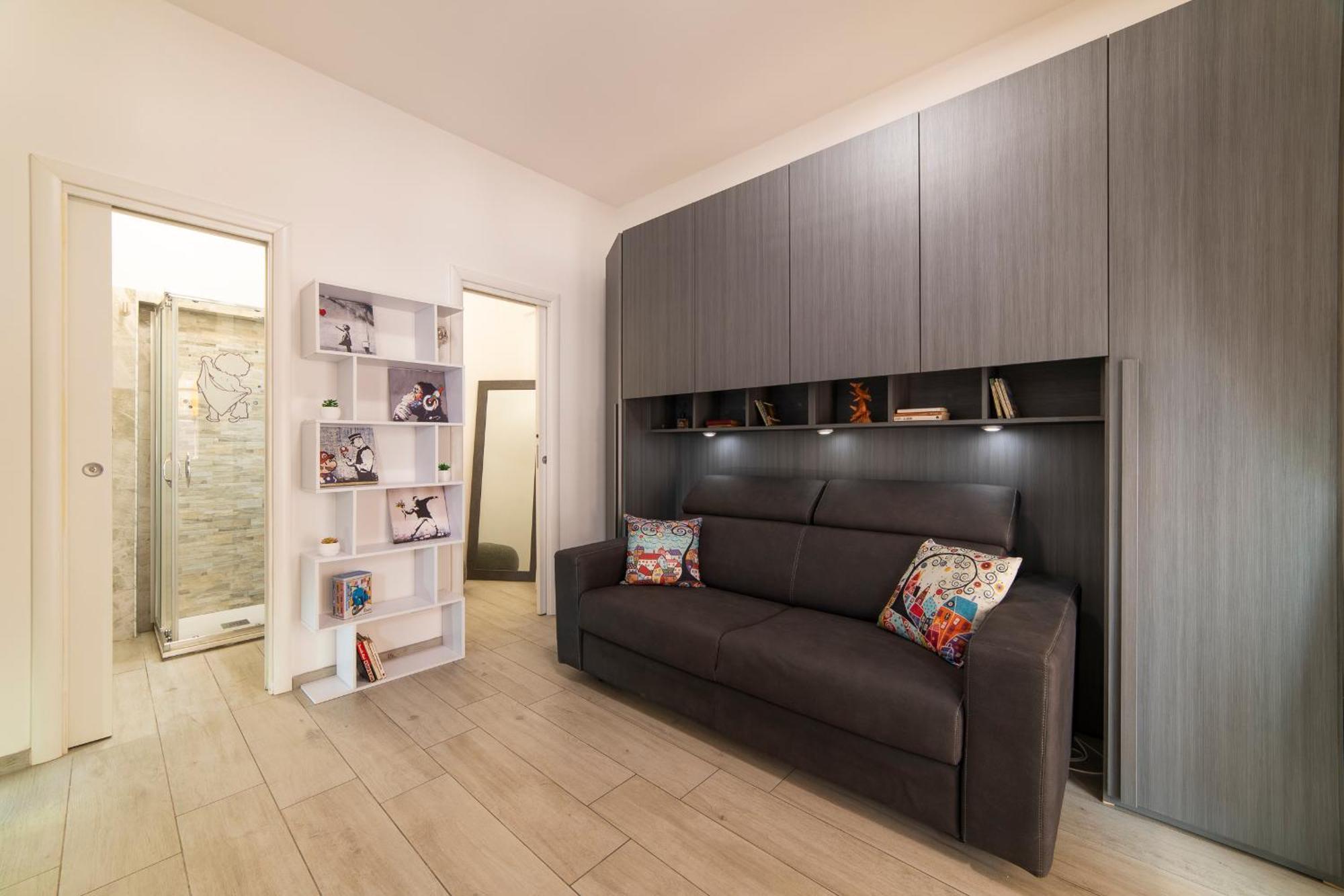 Smart Home - Trilocale Con Parcheggio Privato Rom Exteriör bild